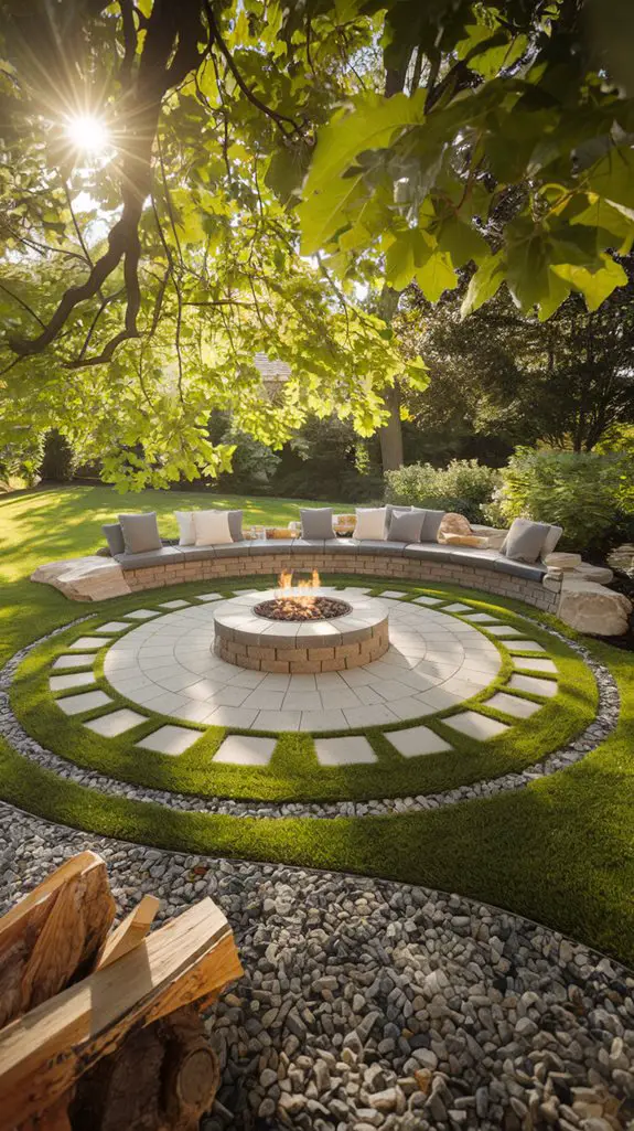 fire pit layout design