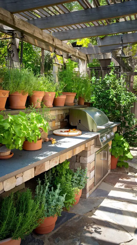 herb accessibility during cooking
