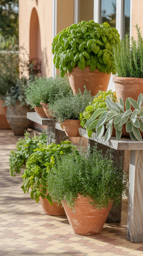 herb garden display ideas