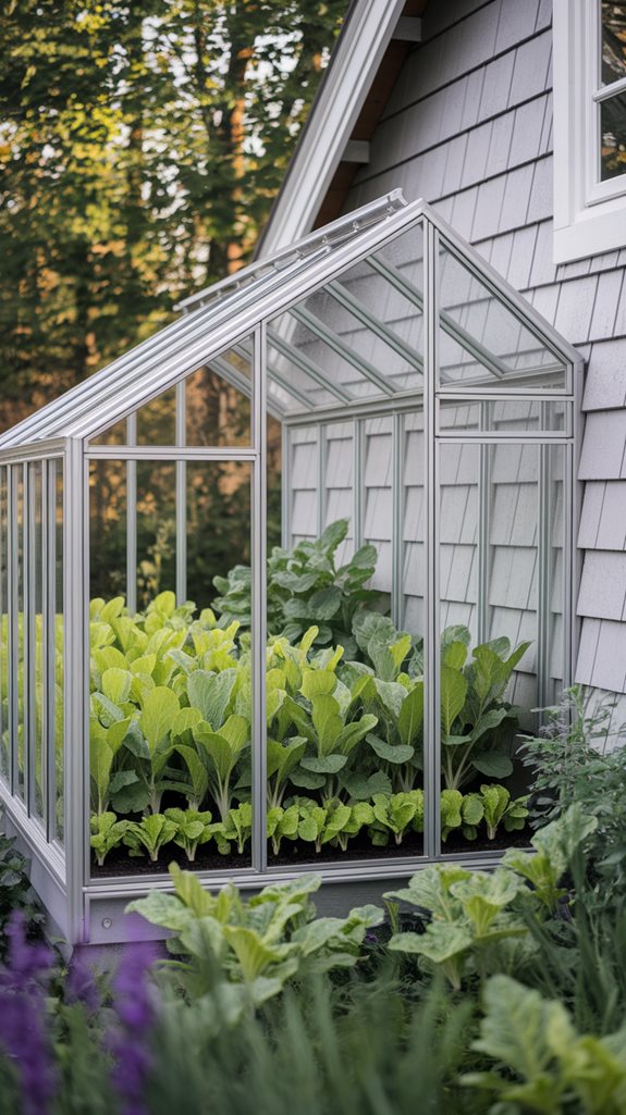 home attached greenhouse designs