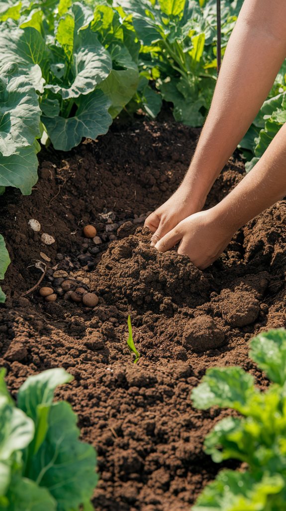 improve soil with organic matter