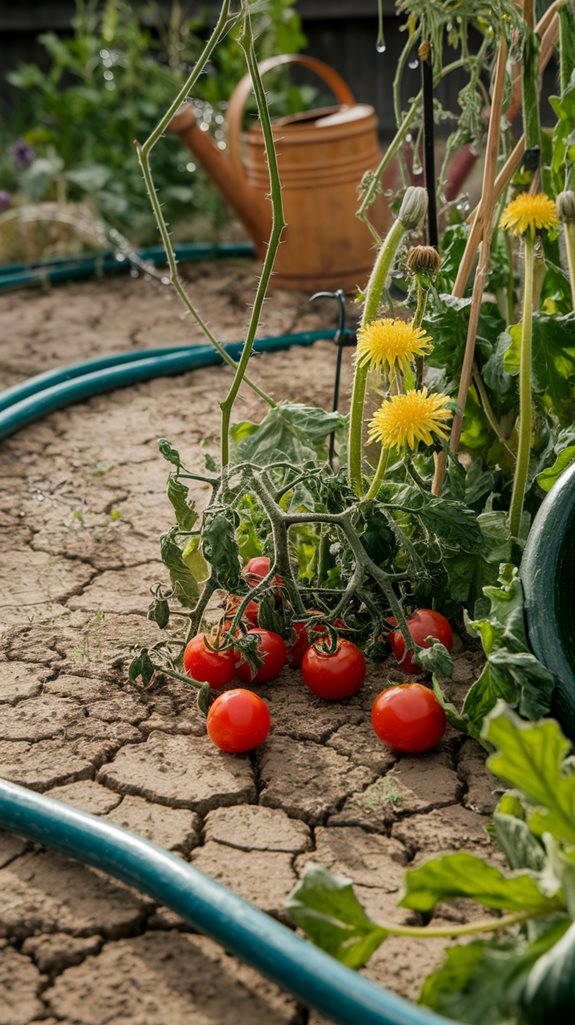 irregular plant watering habits