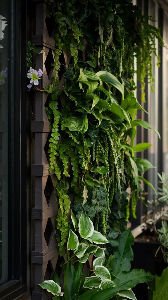 low light vertical gardening