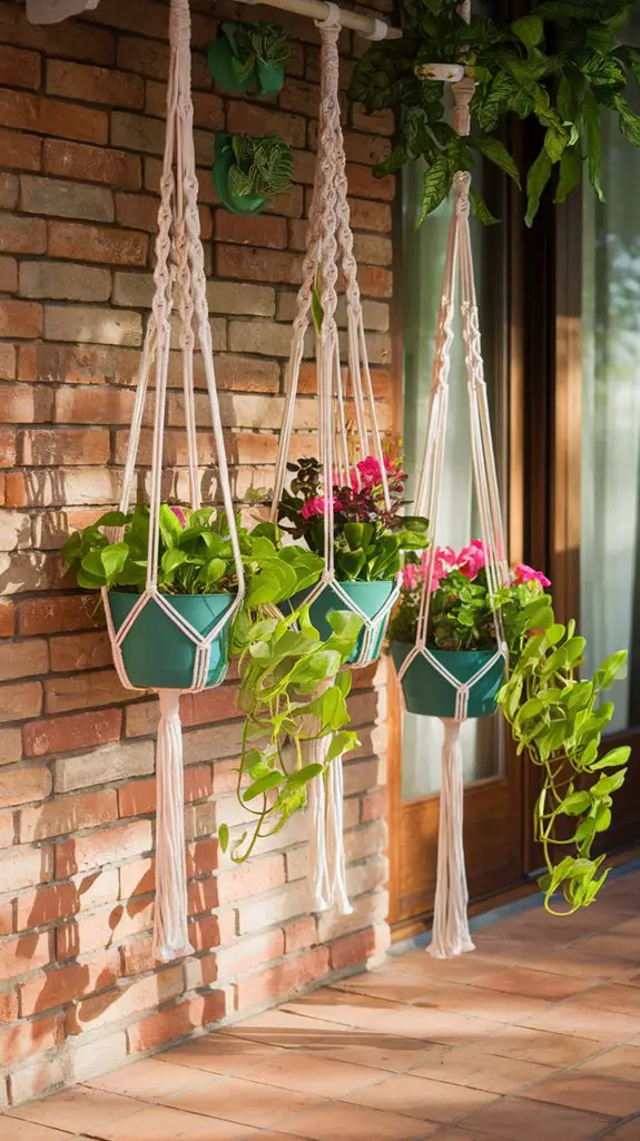 macram plant holder tutorial