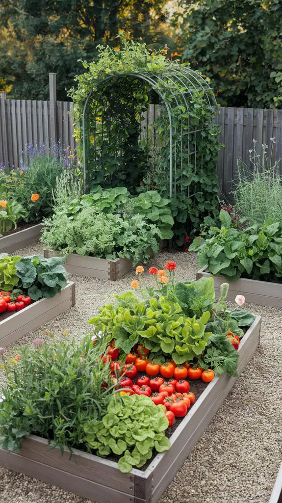 maximize garden productivity design