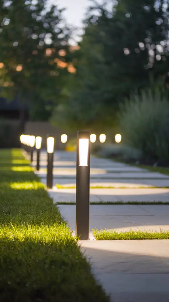 modern led bollard lighting