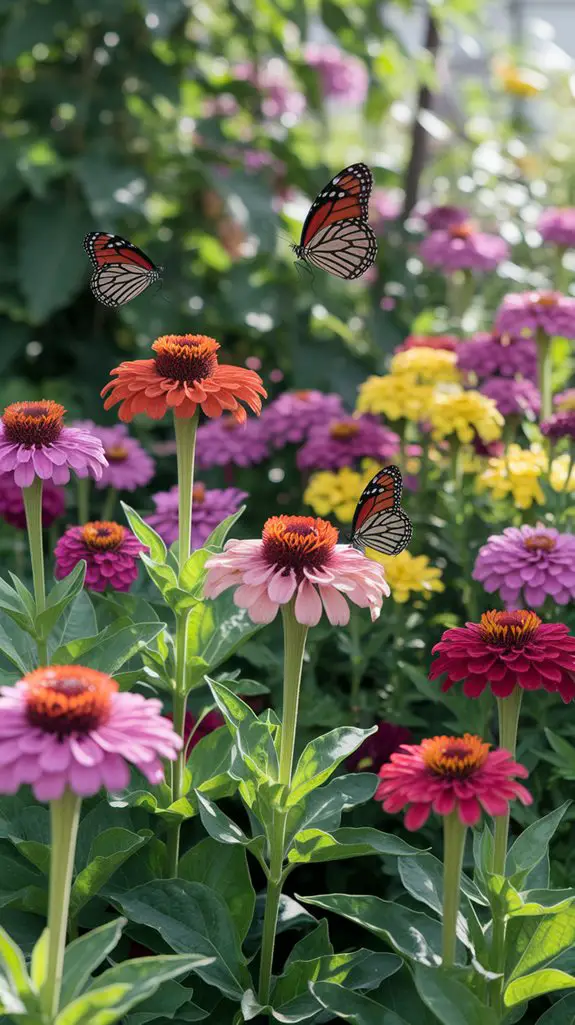 nectar rich butterfly feeding stations
