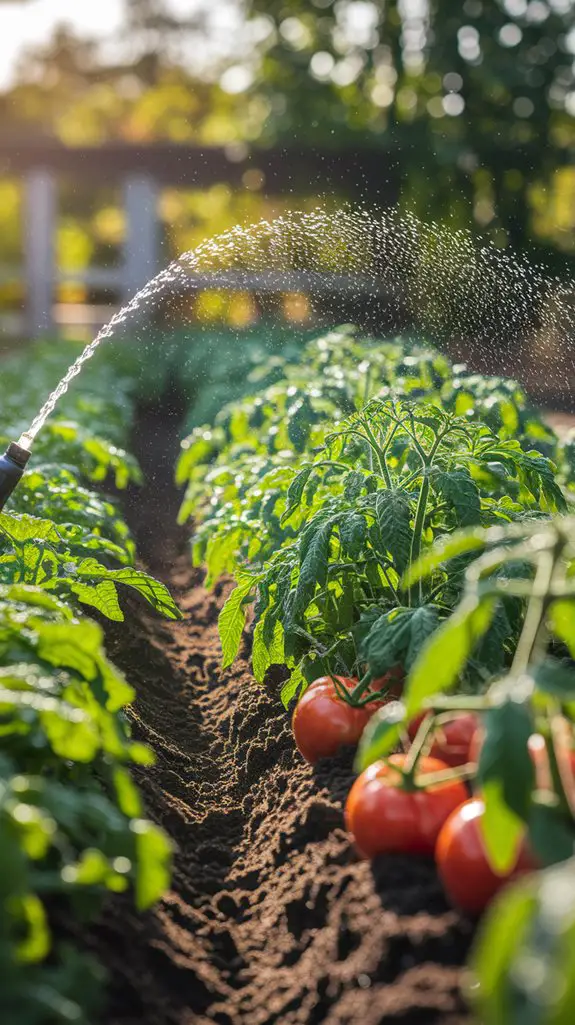 optimal growth through watering