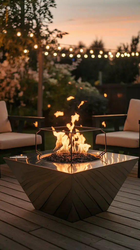 outdoor cooking and warmth