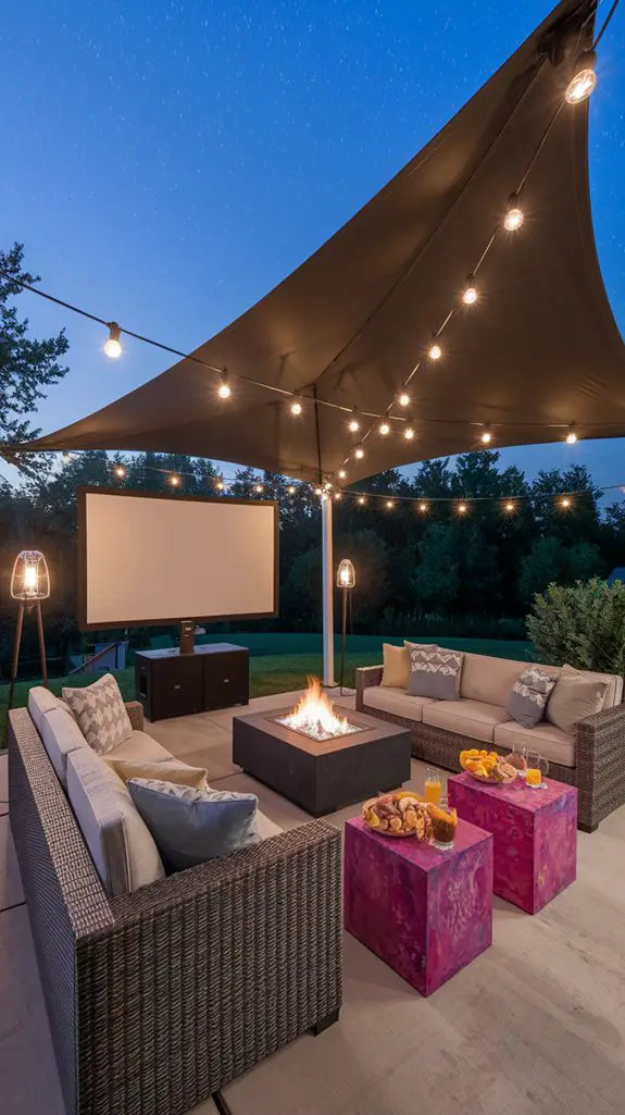 outdoor theater weather protection