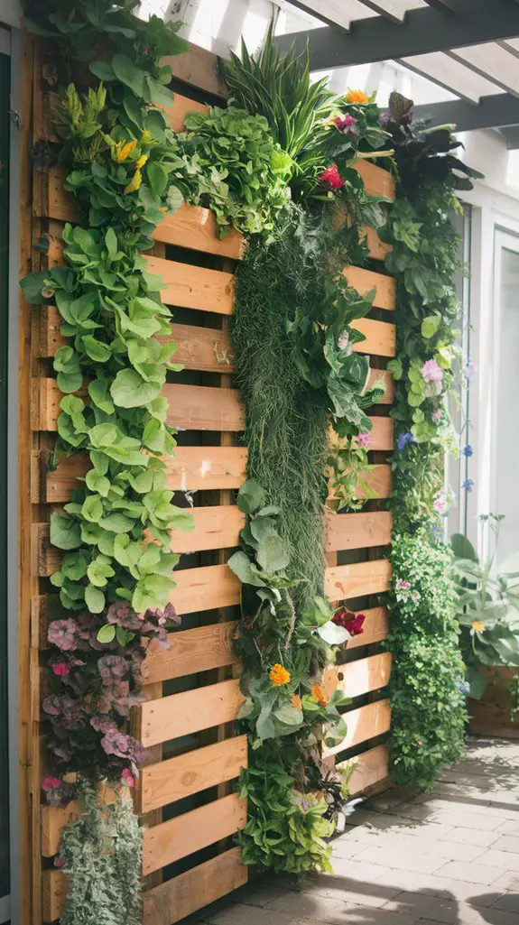 pallet gardens as air filters