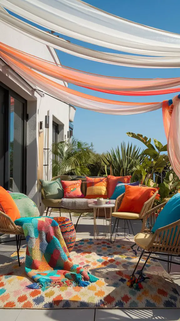 playful and vibrant fabrics