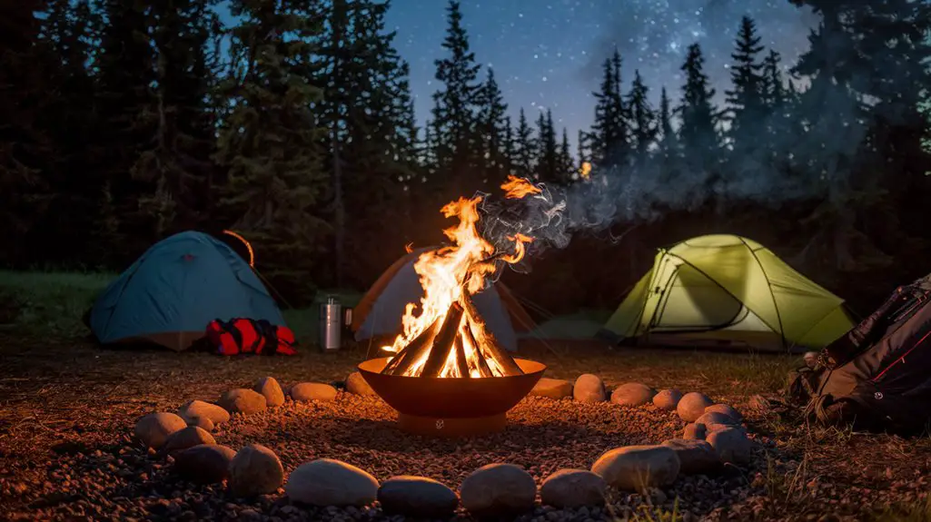 portable camping fire solutions