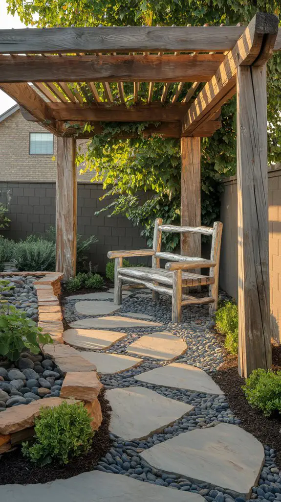 rustic natural materials design