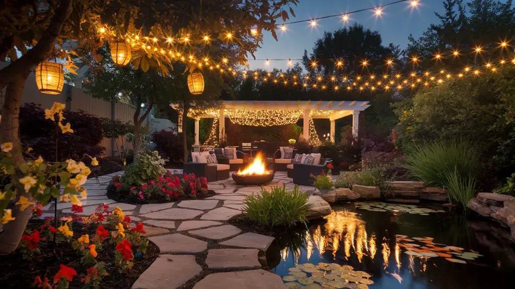 Transform Your Backyard With Seasonal Lighting Ideas