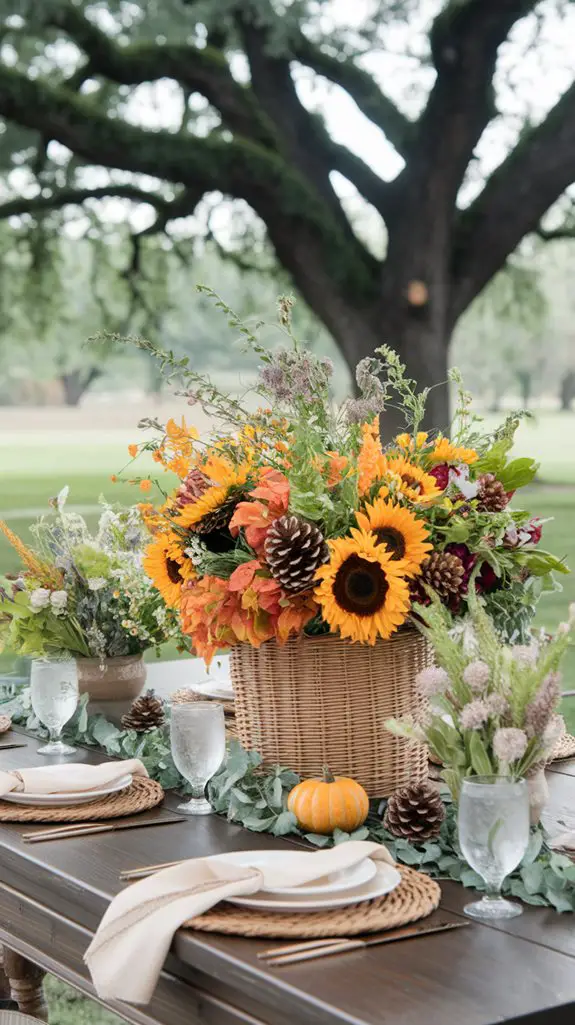 seasonal nature inspired decor