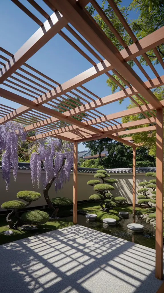 serene japanese garden aesthetics