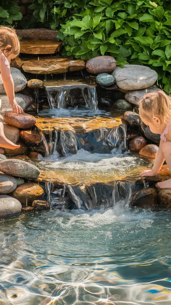 serene miniature water features