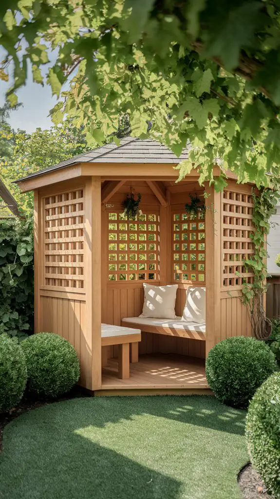 small wooden gazebo kits