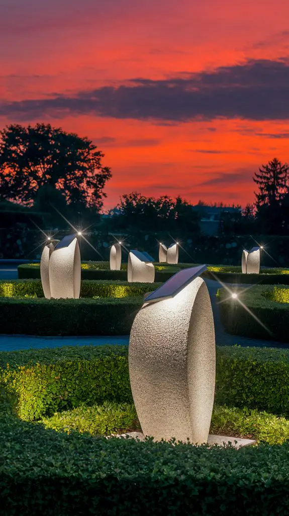 solar lighting for gardens