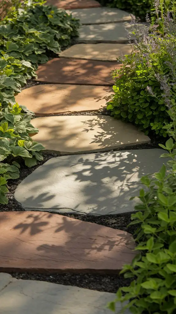 stone walkway design ideas