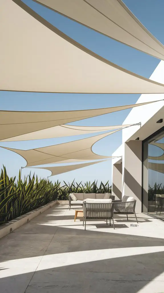 stylish outdoor sun protection