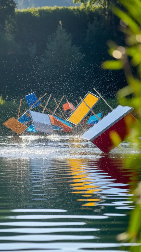 sustainable aquatic art displays