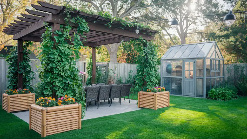 sustainable backyard construction materials