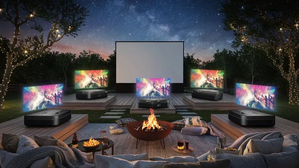 ultimate outdoor movie experience