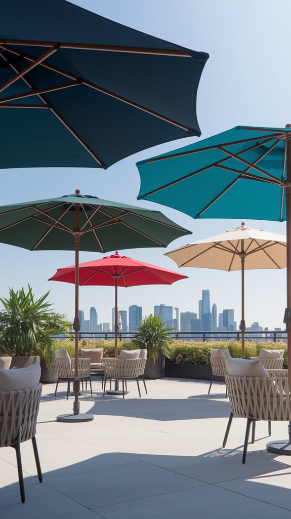 uv resistant market umbrellas