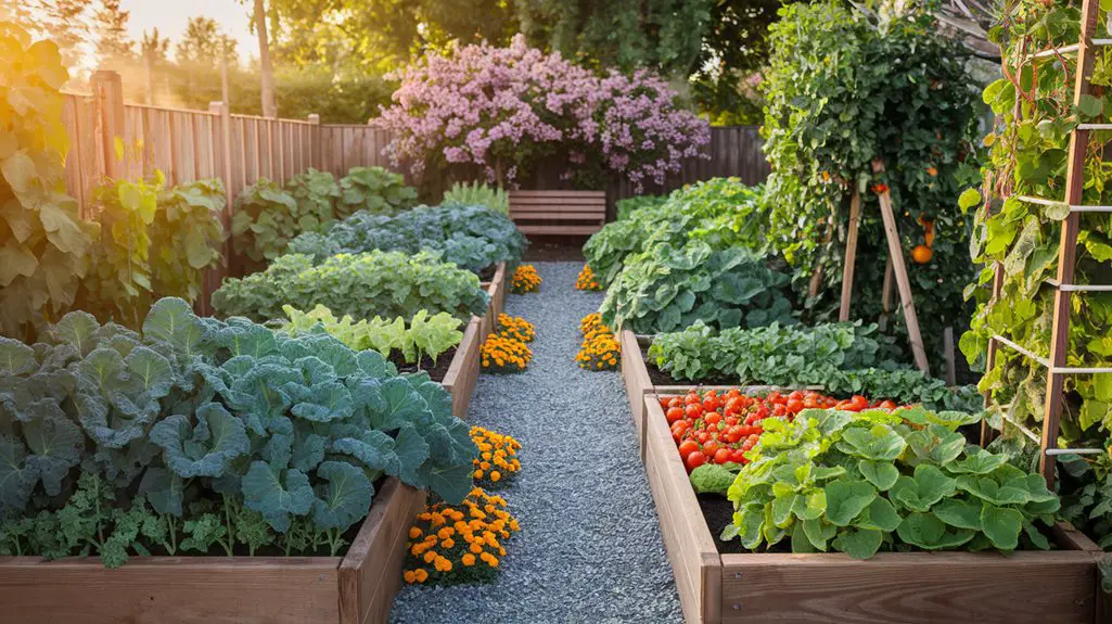 vegetable garden layout tips