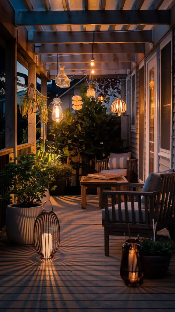 versatile lighting with lanterns