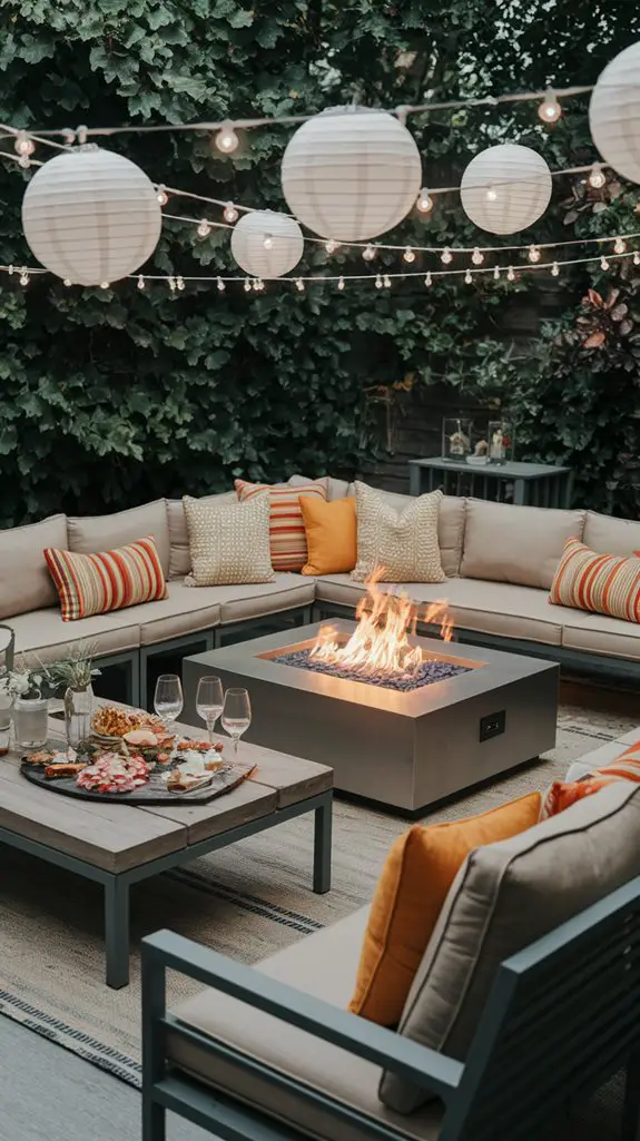 versatile outdoor seating arrangements