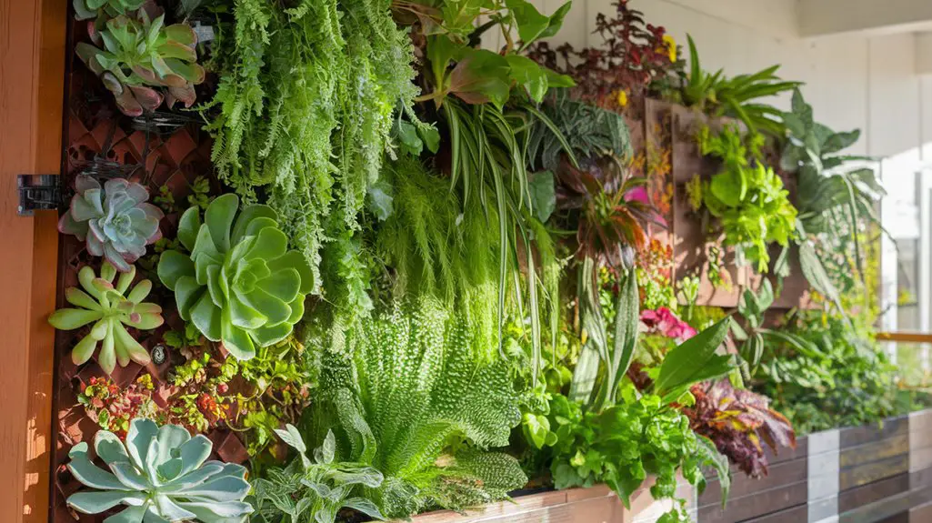 Year-Round Vertical Garden Planting Inspiration