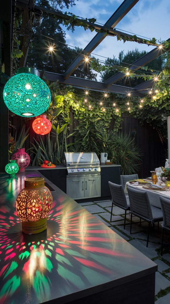vibrant and playful illumination