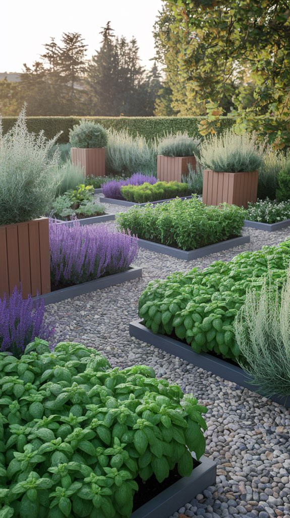 wellness centered herb garden design