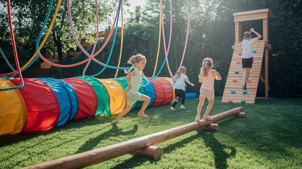 active kids backyard fun