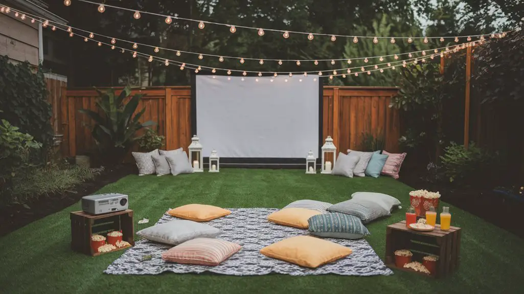 Why Set Up a Backyard Movie Theater Cheaply?
