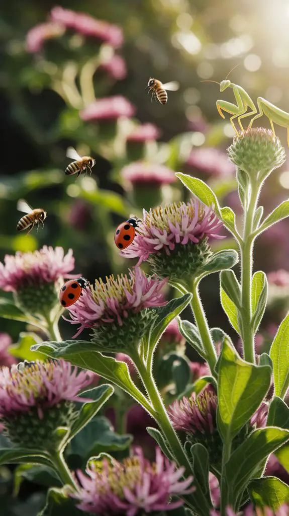 attract beneficial garden insects