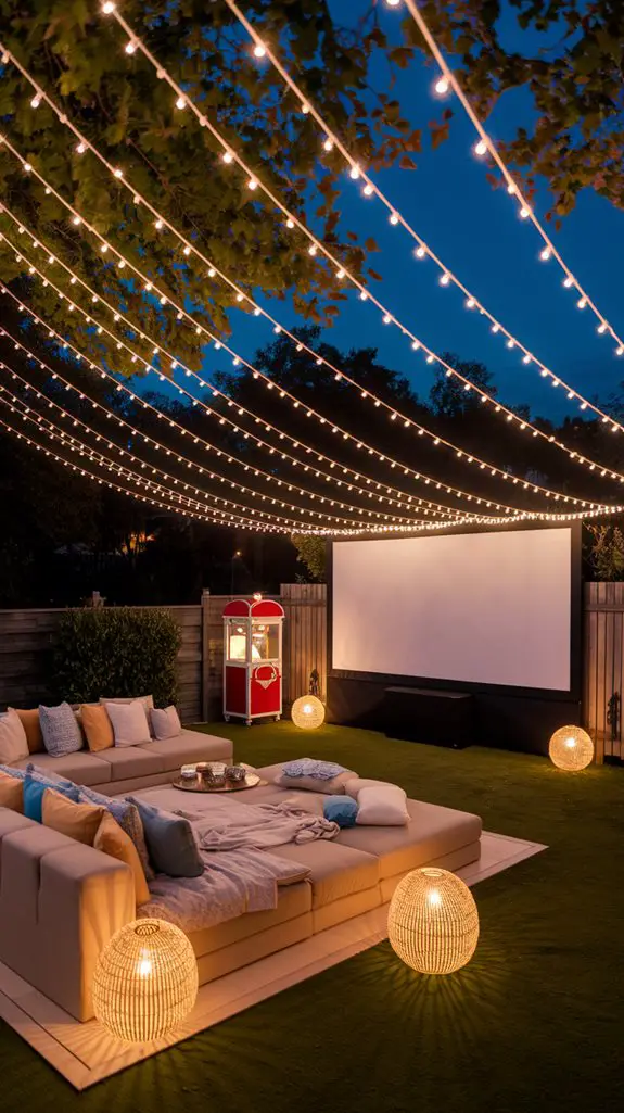 backyard cinema essential equipment