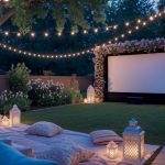 Transform Your Backyard Into a Cinema Oasis