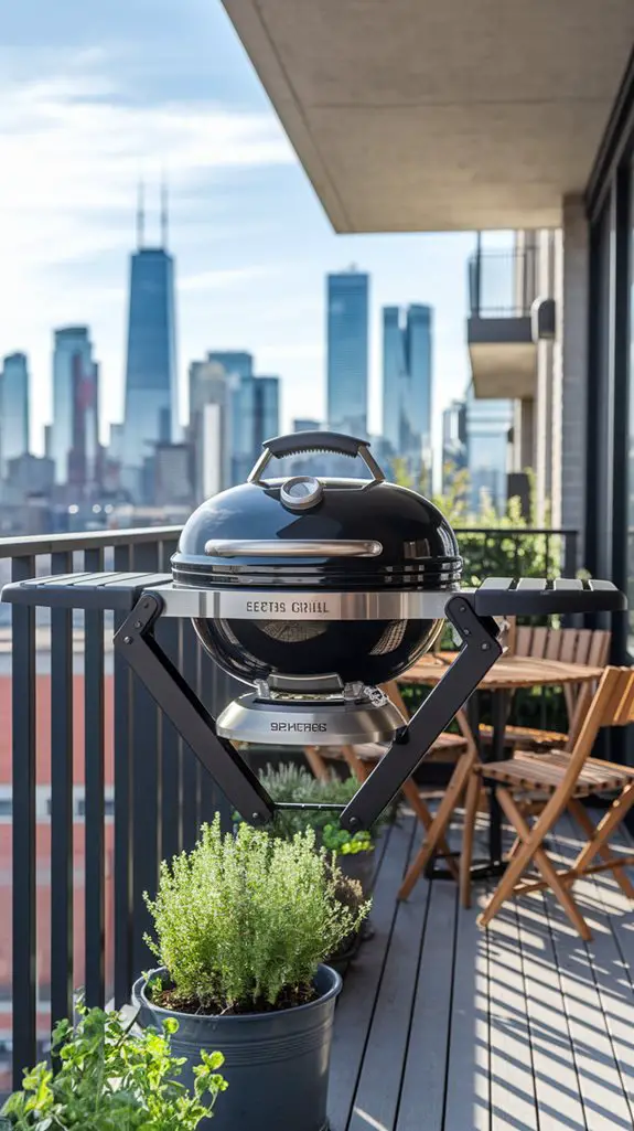 balcony electric grill solutions