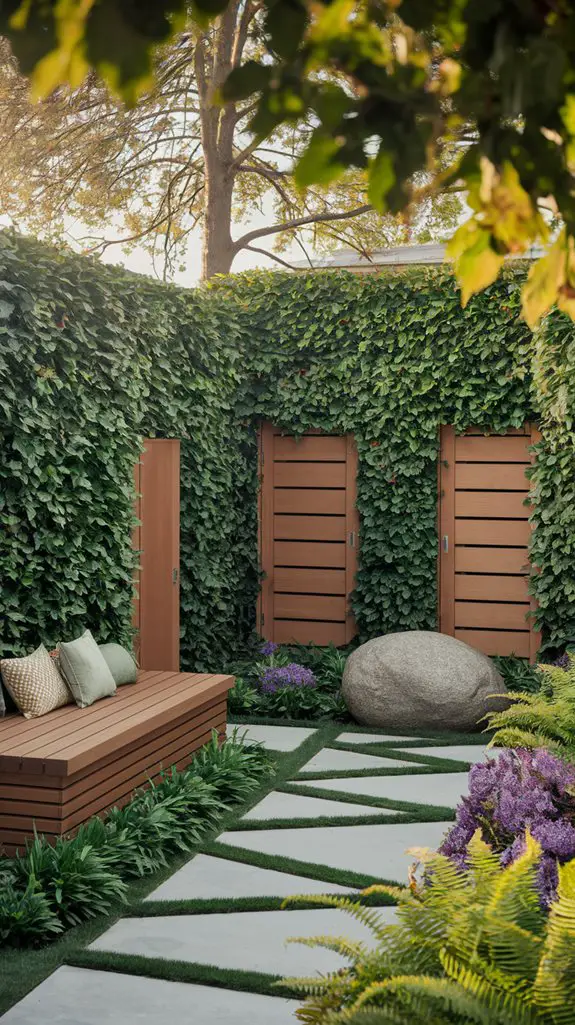 camouflaged garden storage solutions