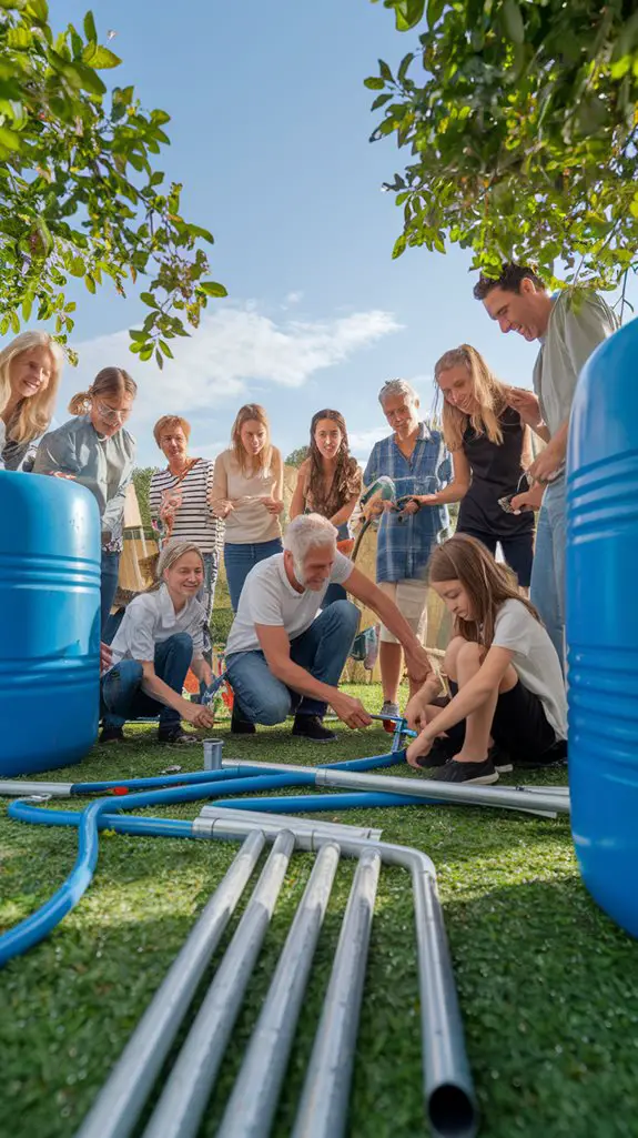 collaborative rainwater harvesting design