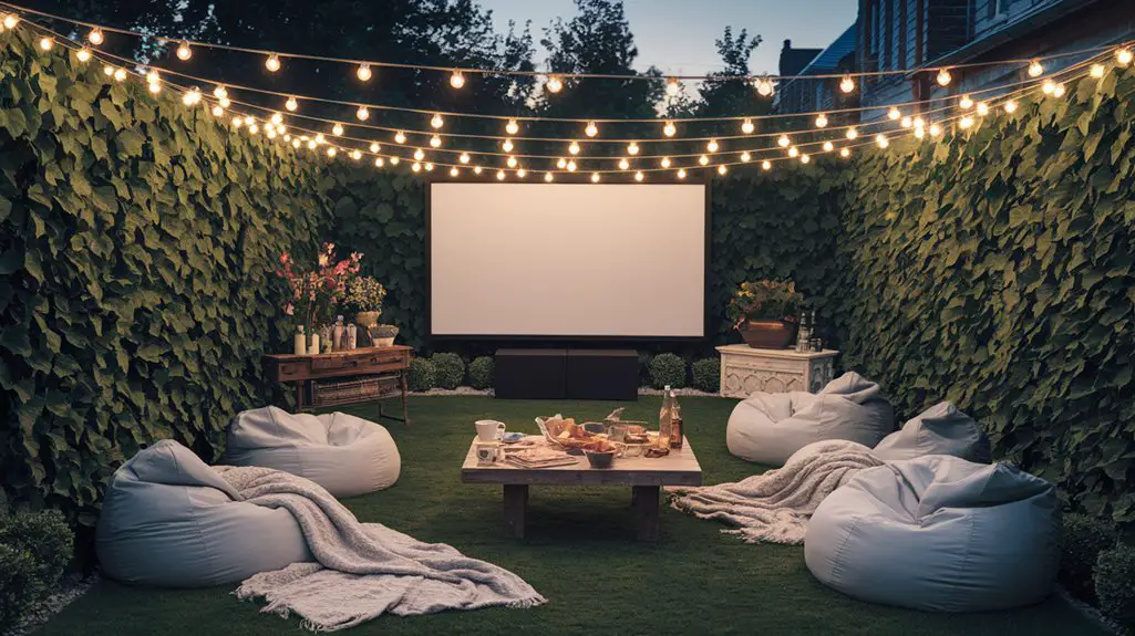 Top Outdoor Movie Setups for Small Backyards