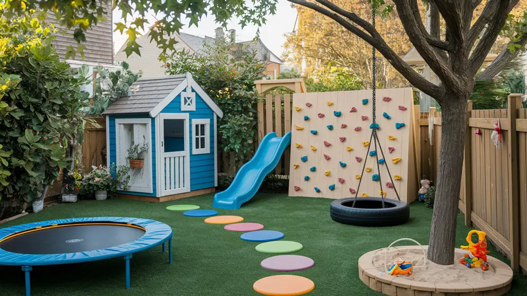 What Are Fun Play Area Ideas for Small Backyards?