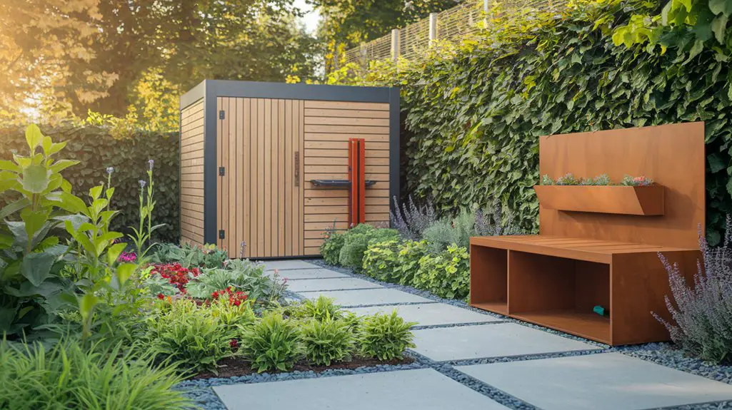 efficient garden storage ideas