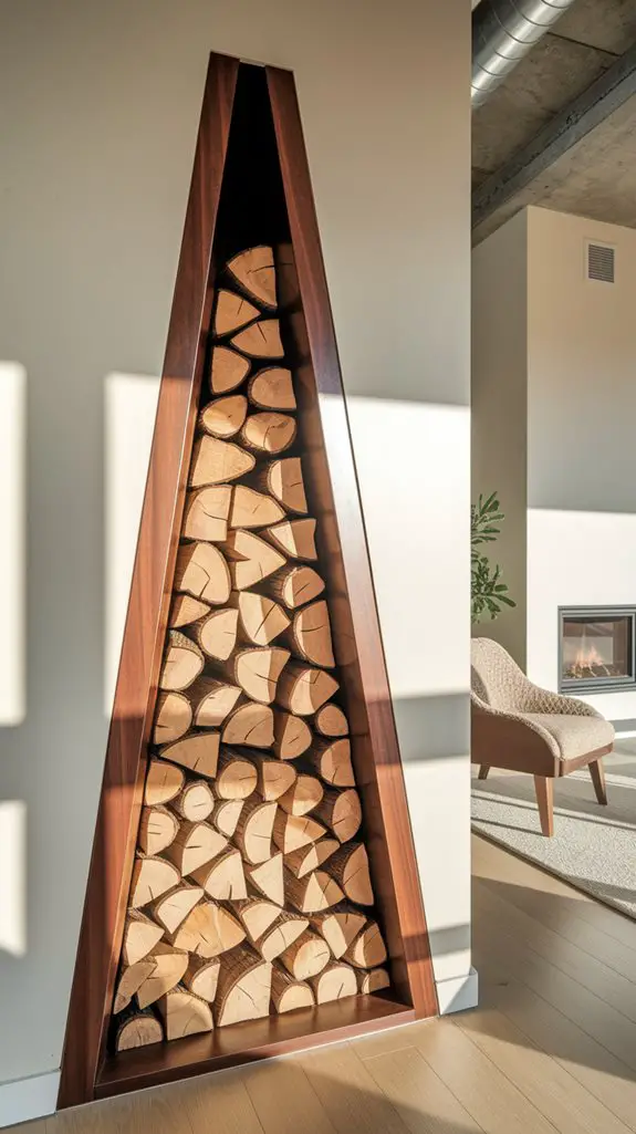 efficient wood storage solutions