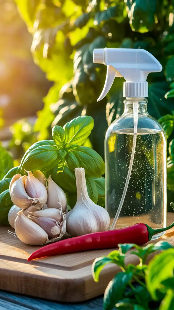 garlic spray pest control