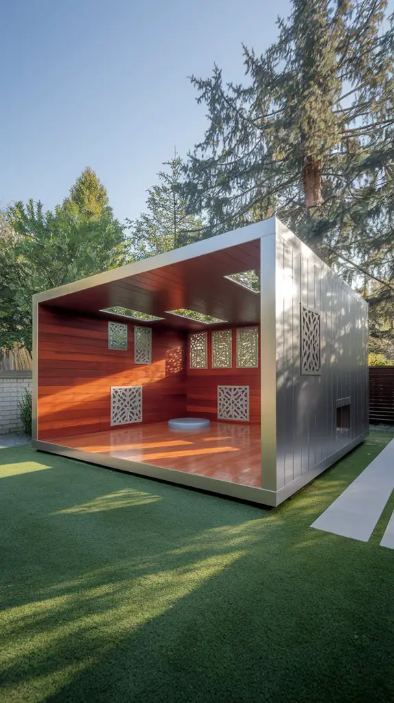 geometric playhouses for imagination